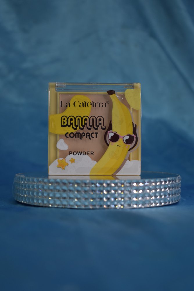 Polvo compacto banana la Catelrra