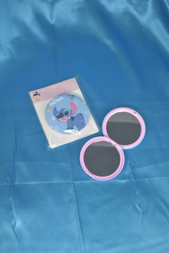 Espejo circular azul stich