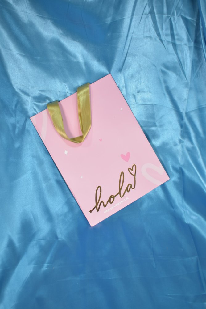 Bolsa Regalo Grande cinta dorada