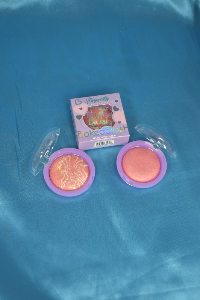 Baked blush purpure