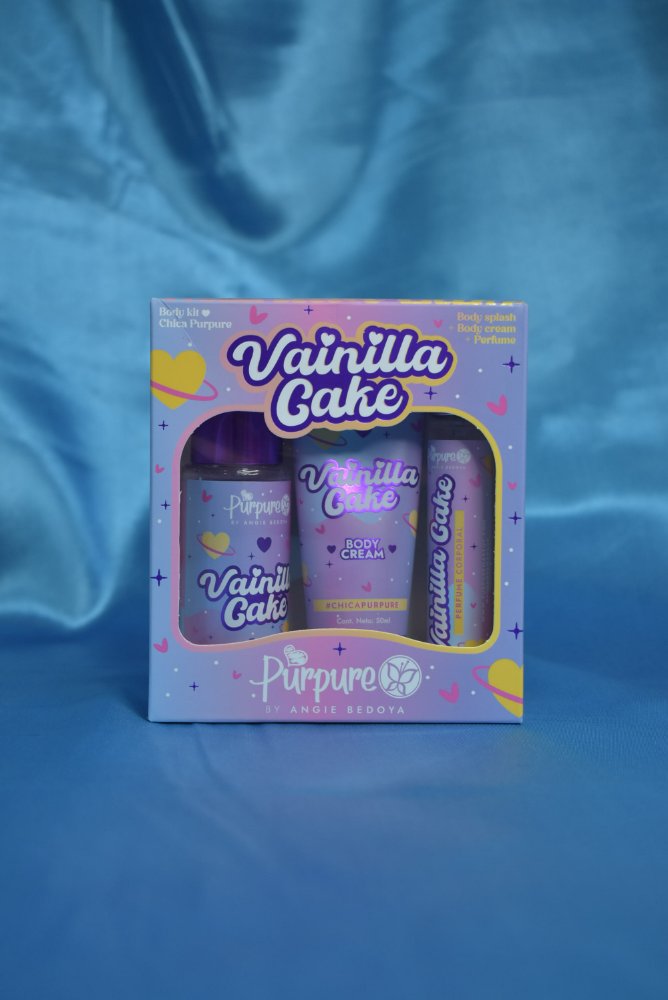 Body kit vainilla cake x3 purpure