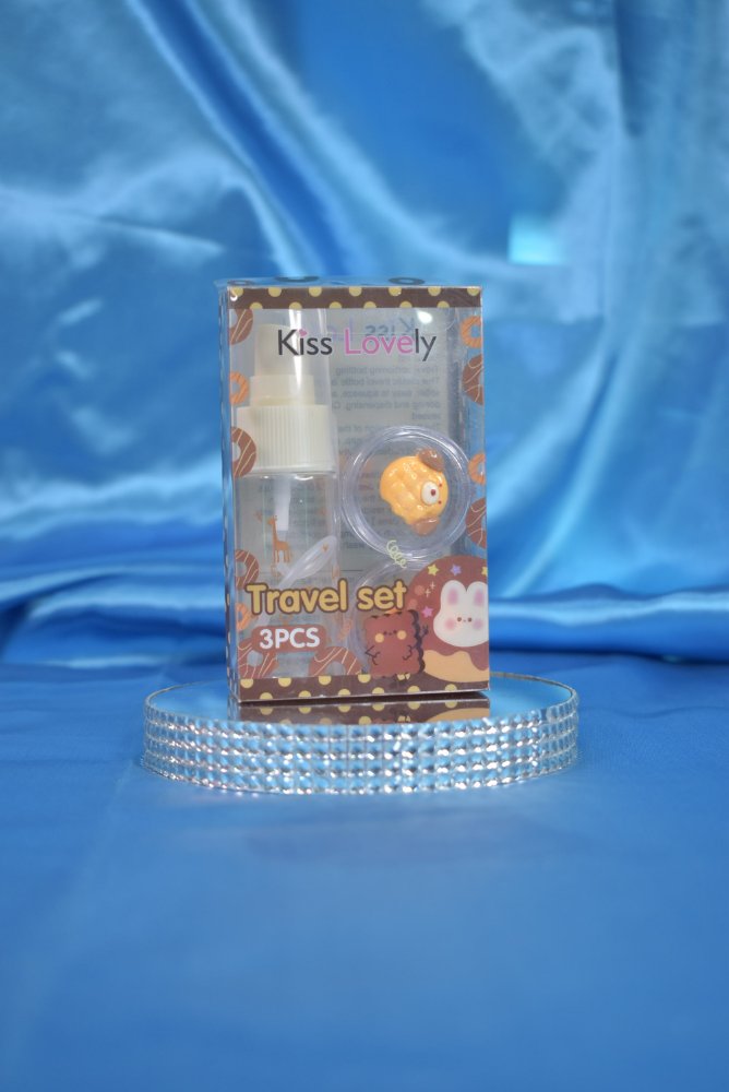 Envases Set viajero x3 kiss lovely