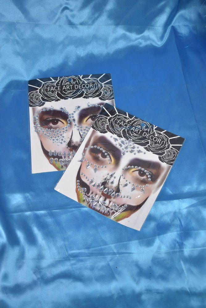Gemas Hallowen Face Art Decort