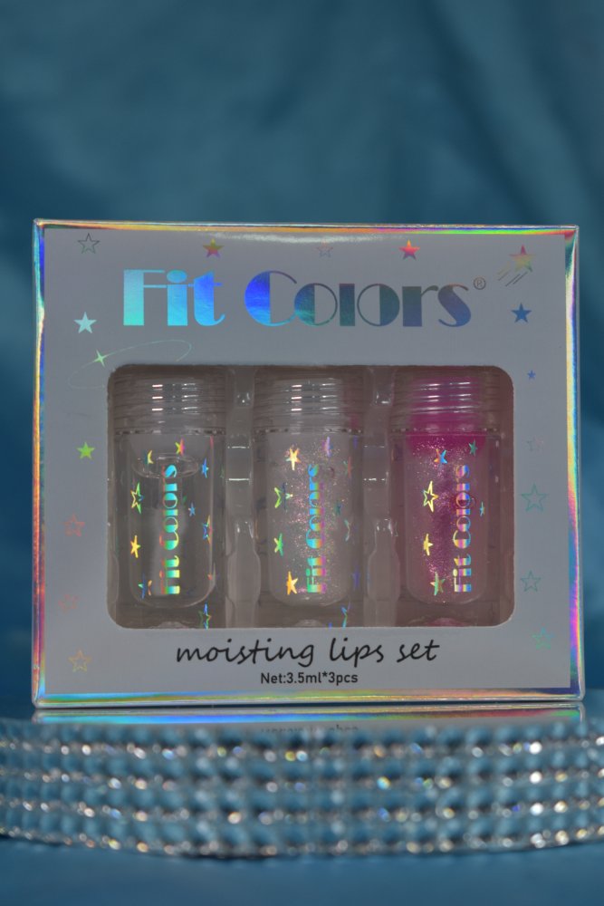 Set lip gloss  moisting  fit color