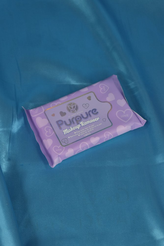 Pañitos desmaquillante x10 purpure