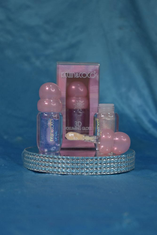 Gloss 3D voluming rosado kevin y coco