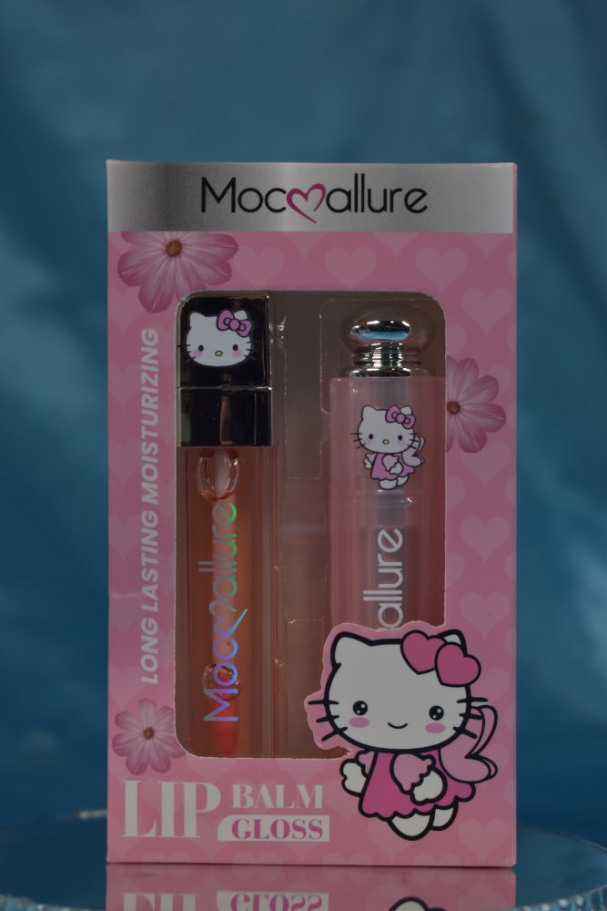 Kit lip gloss long lasting mocmallure