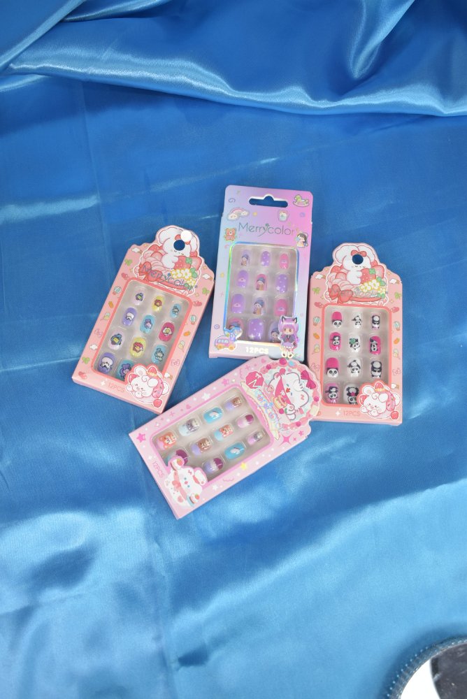 Uñas postizas niñas surtidas