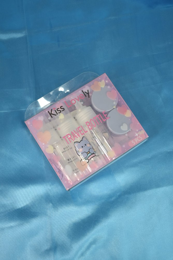 Envases Set viajero x5 kiss lovely