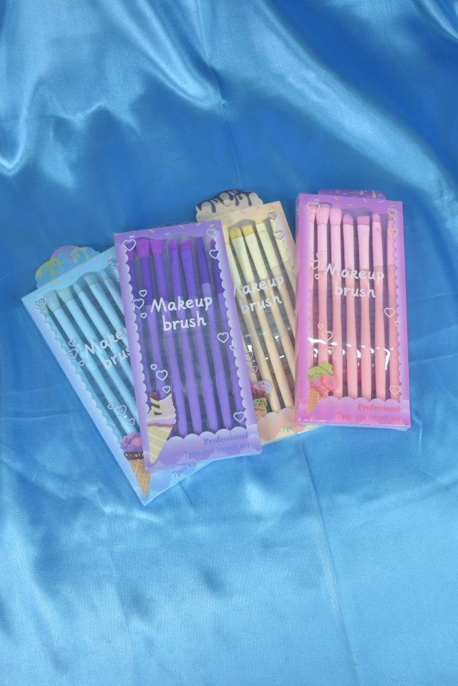 Brochas De Ojos Profesional x7 Surtidas Makeup Brush