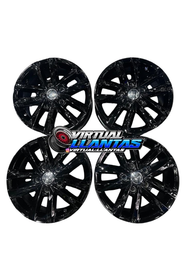 LLANTA AMAROK KAROMA COLOR NEGRO BRILLANTE R16