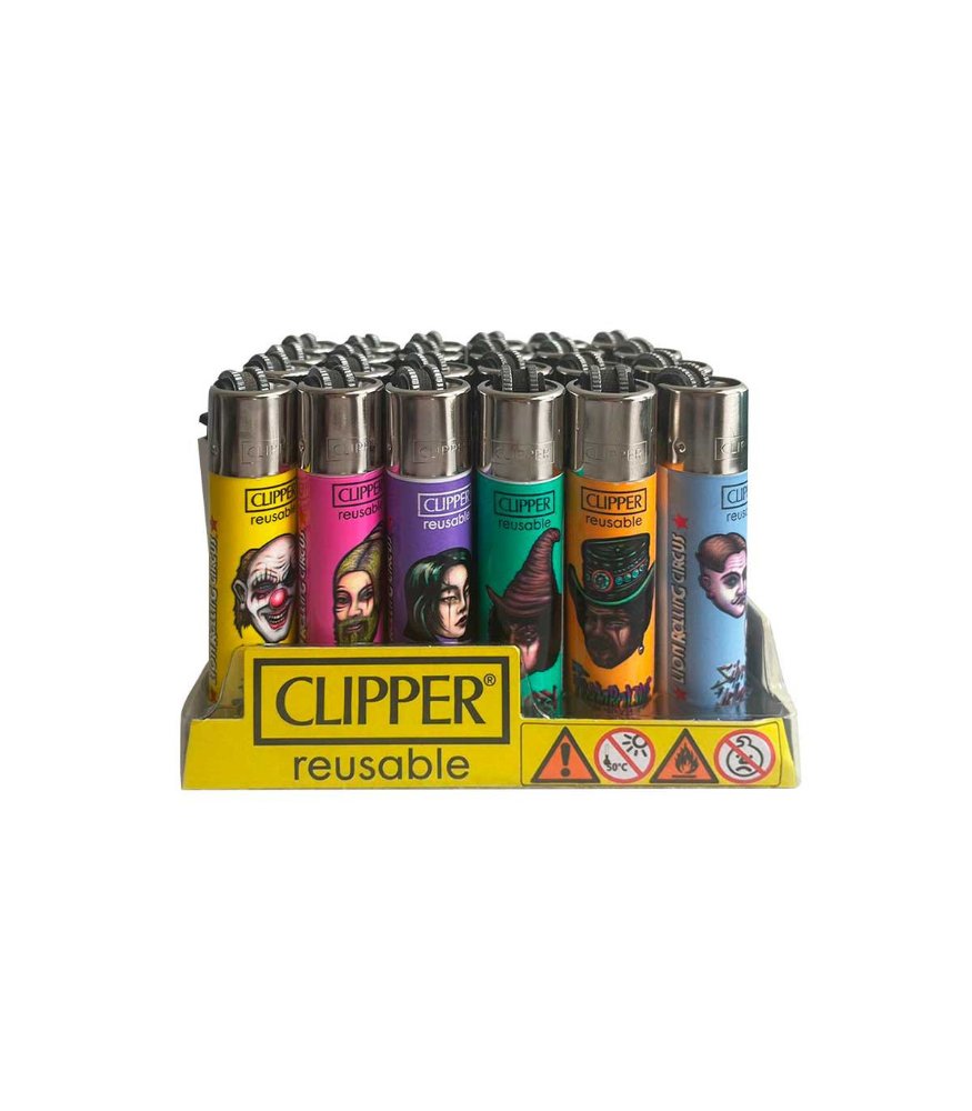 Encendedor Clipper Lion Rolling Circus