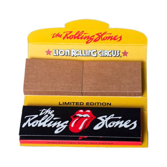 Papel Rolling Stones by Rolling Circus Regular 1 1/4 + Filtros