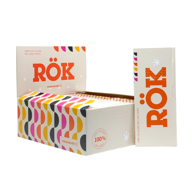 Papel Celulosa Transparente King Size Rok