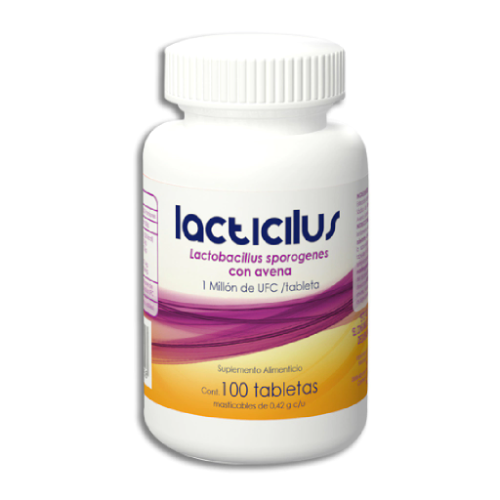 LACTACILUS C/100 TABS