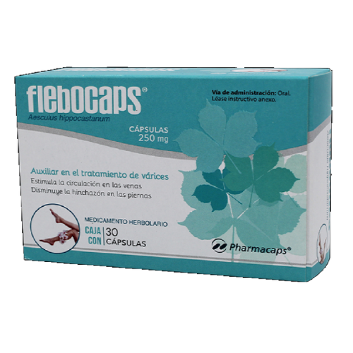 FLEBOCAPS 250MG C/30 CAPS