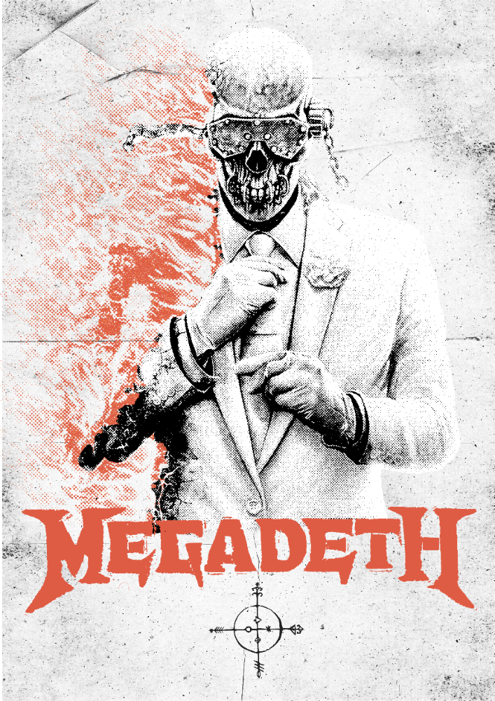 Poster Megadeth This was our life
