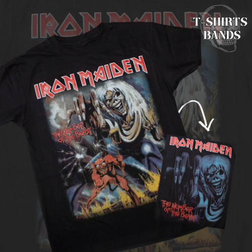 Polo Iron Maiden - The Number/Maldito