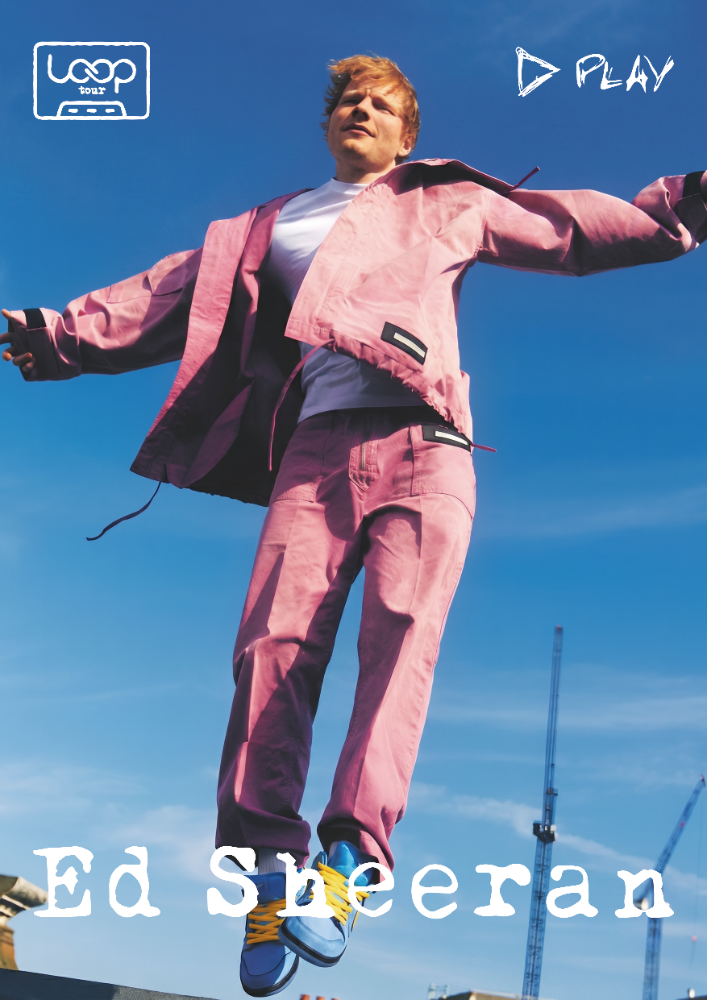 Poster Ed Sheeran play