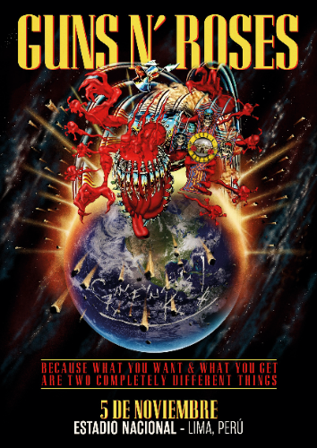 Poster GNR - TOURS 2025