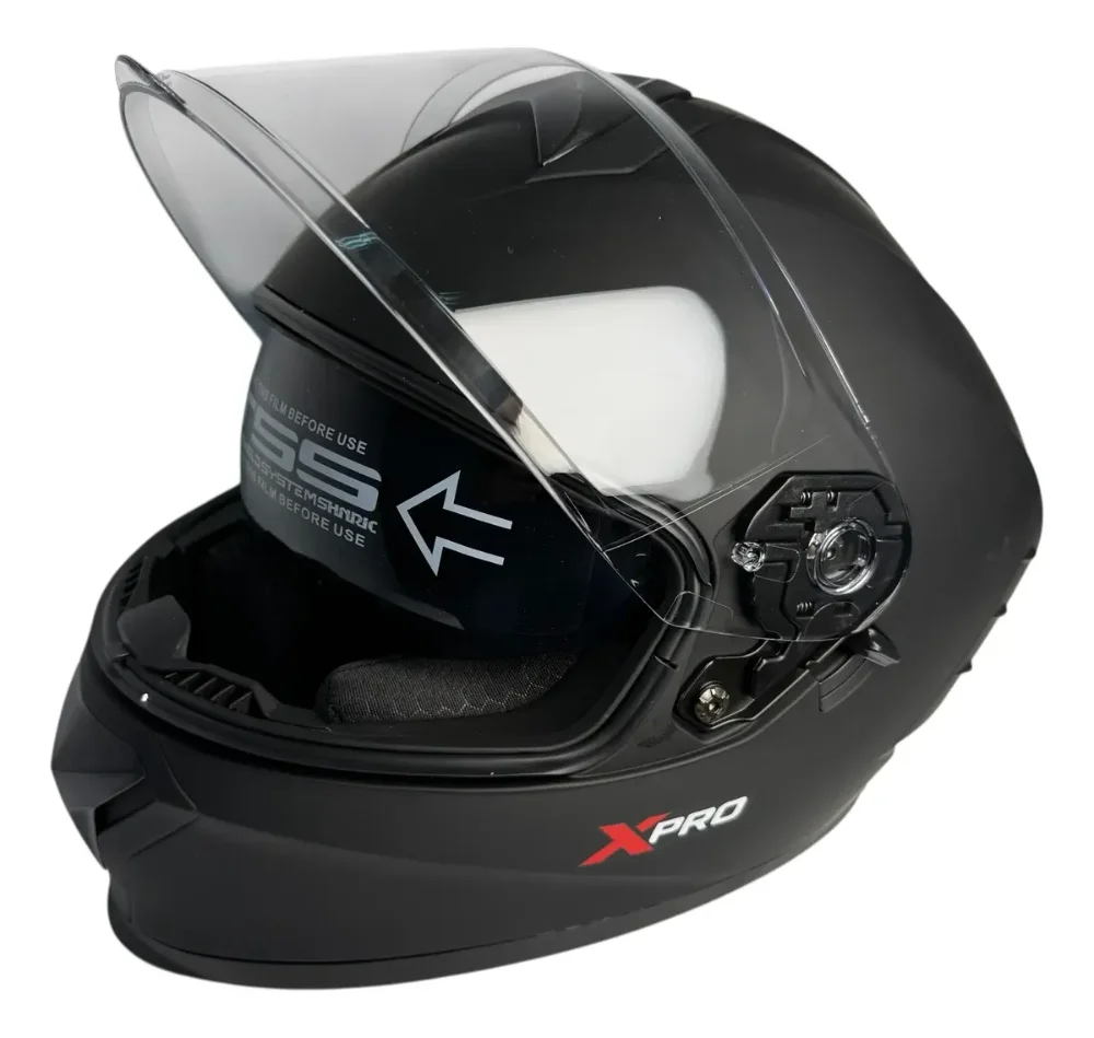 CASCO INTEGRAL NEGRO MATE TALLE S