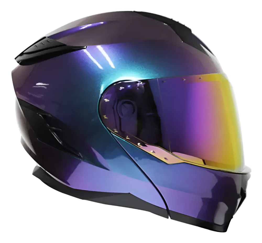 CASCO TORNASOLADO SHINY TALLE XL