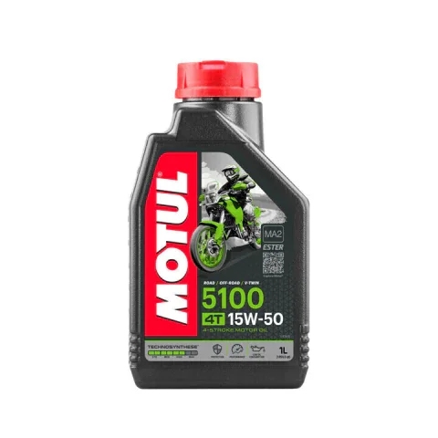 ACEITE MOTUL 5100 15W50 TECH ESTER 4T 1L