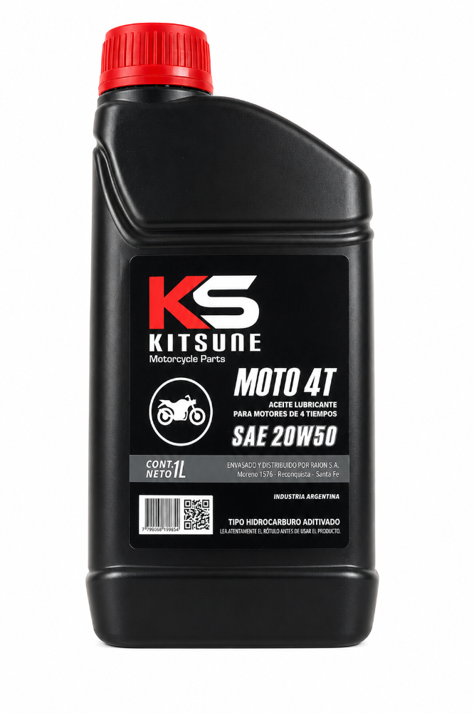 ACEITE 4T KS MINERAL 20W50 1LTS