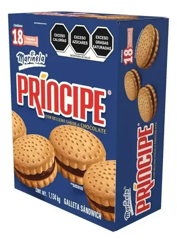 GALLETAS PRINCIPE C/ 18 PAQUETES