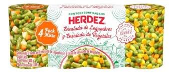 VEGETALES HERDEZ C4/ PZS