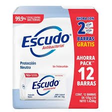 JABON CORPORAL ESCUDO ANTIBACTERIAL C/ 12 PZS