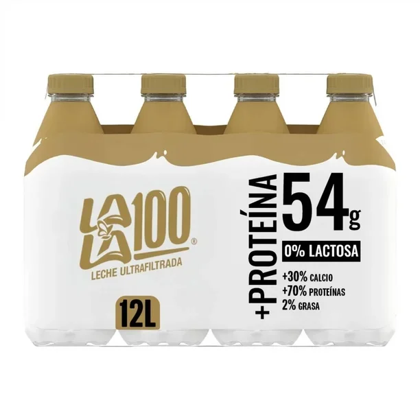 LECHE LALA PROTEINA 1 LITRO C/12 PZS