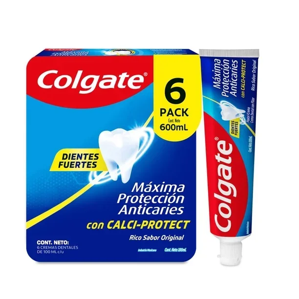 PASTA DENTAL COLGATE MAXIMA PROTECCION C/ 6PZS