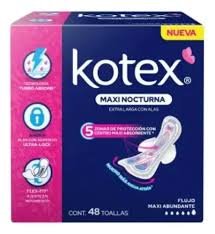 TOALLA FEMENINA KOTEX C/ 48 PZS