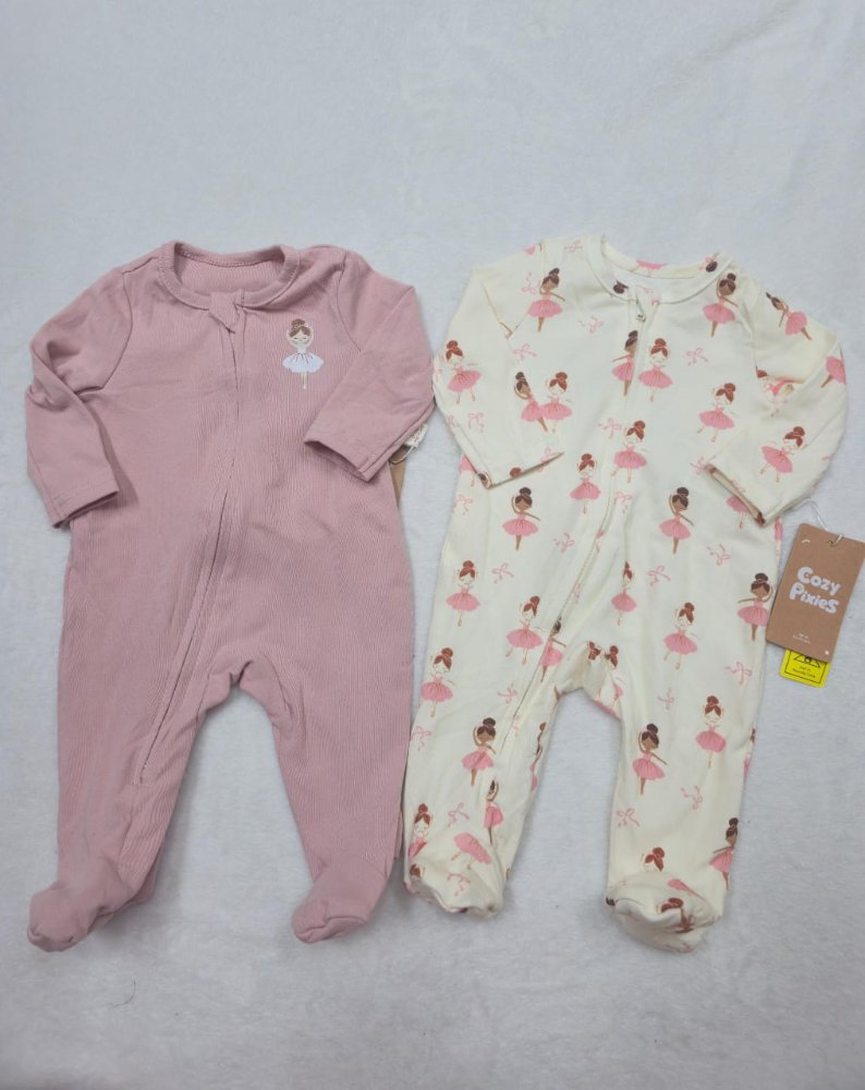 enterizos para niña set 2 piezas