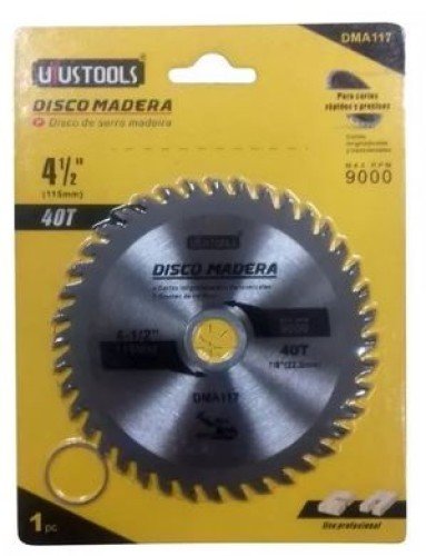 DISCO MADERTA DE 40T  UYUSTOOLS - DMA 117