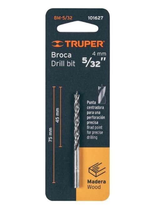 BROCA P/MADERA 5/32" (101627) TRUPER