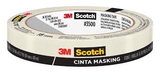 CINTA MASKING  TAPE DE 3/4 -3M