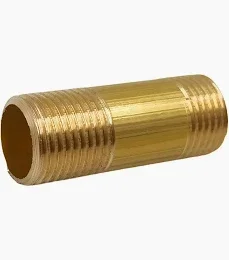 NIPLE DE 1/2 X 1 1/2 BRONCE