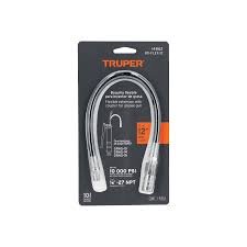 BOQUILLA FLEXIBLE PARA INYECTOR DE GRASA  12" TRUPER  14862