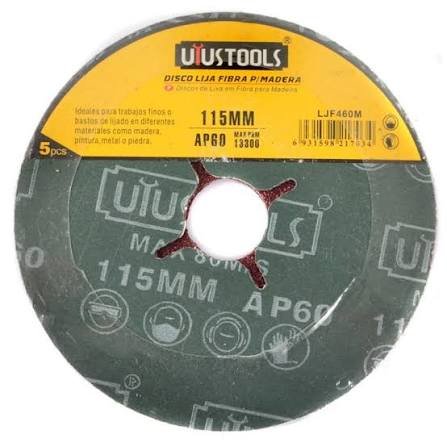 DISCO LIJA PARA MADERA #60 UYUSTOOLS   LJF460M