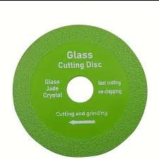 DISCO GLASS VERDE PARA CORTE Y PULIDO DE VIDRIO