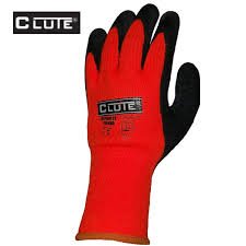 GUANTES PARA TRABAJO CLUTE ROJO