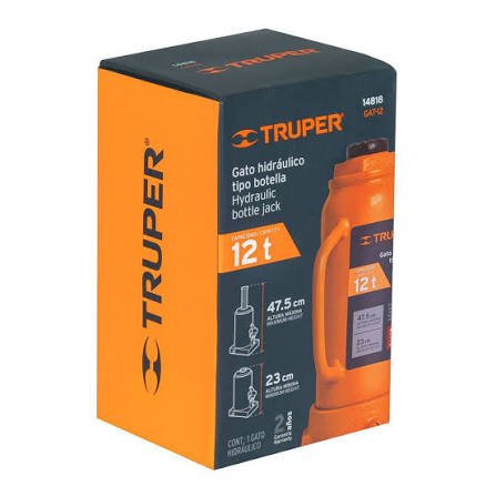 GATA HIDRAULICA TIPO BOTELLA 12 T TRUPPER