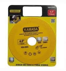 DISCO CORTE VIDRIO KAMASA 4.5" - KM 2093