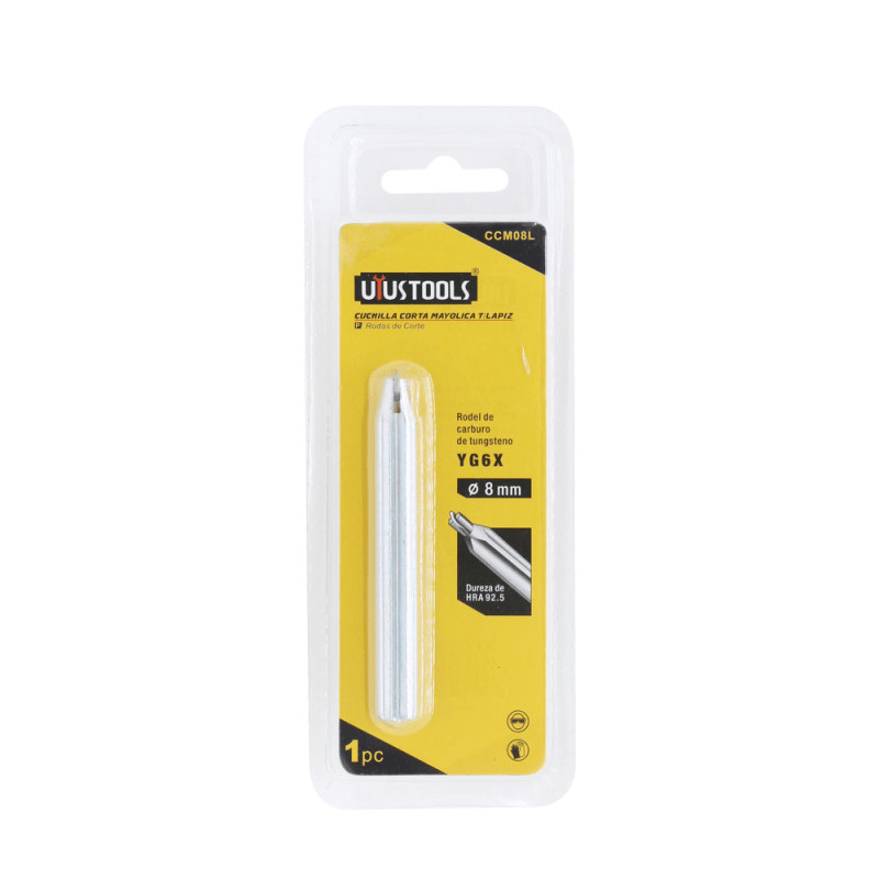 CUCHILLA CORTA MAYOLICA T/LAPIZ DE 8MM UYUSTOOLS - CCM08L
