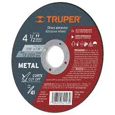 DISCO CORTE FIERRO DE 4 1/2TRUPPER - 10664
