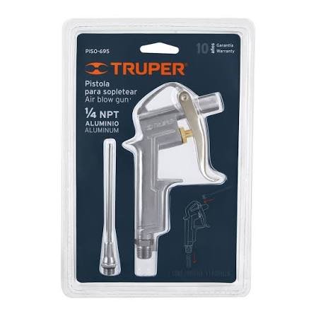 Pistola Metálica Para Sopletear 19235 Truper