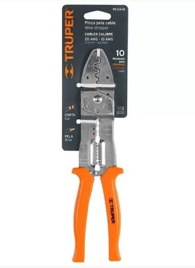 PINZA MULTIUSO PARA ELECTRICISTA 17358 TRUPER