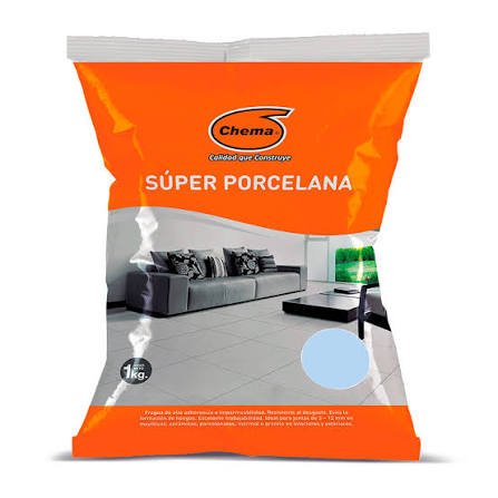 SUPER PORCELANA AZUL 1KG CHEMA